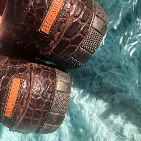 Peter Millar Crocodile horsebit shoes - Picture 4 of 7